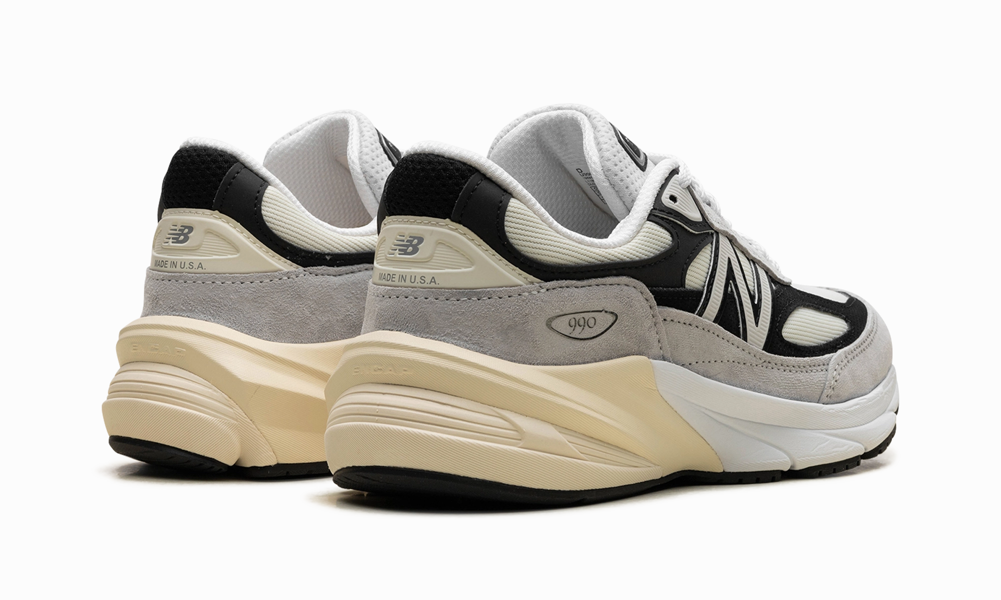 990v6 "Made in USA - Grey / Black" New Balance Best Seller