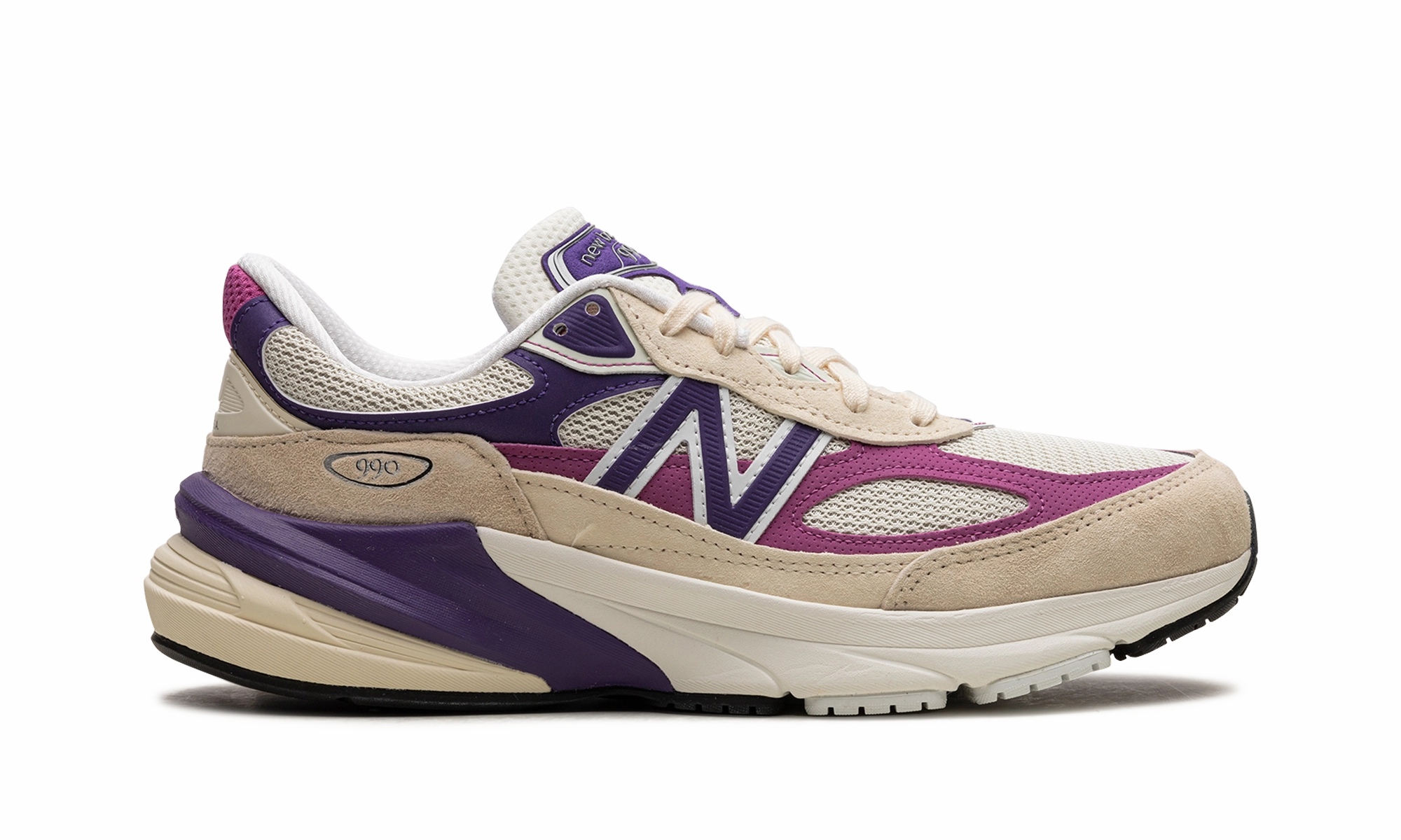 990v6 "Made in USA - Macadamia Nut Magenta" New Balance Usa Made
