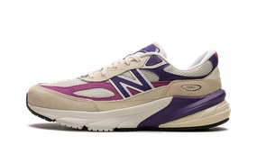 990v6 "Made in USA - Macadamia Nut Magenta" Womens Orange New Balance