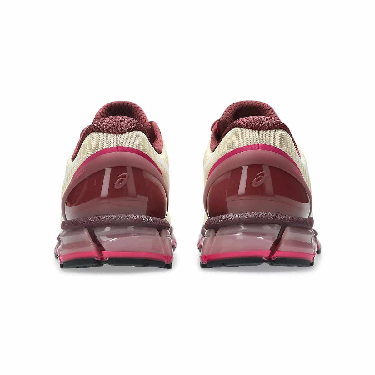 Comparable To Asics Novablast 4   Above The Clouds GEL-Quantum 360 I 'Soft Yellow Brisket Red'