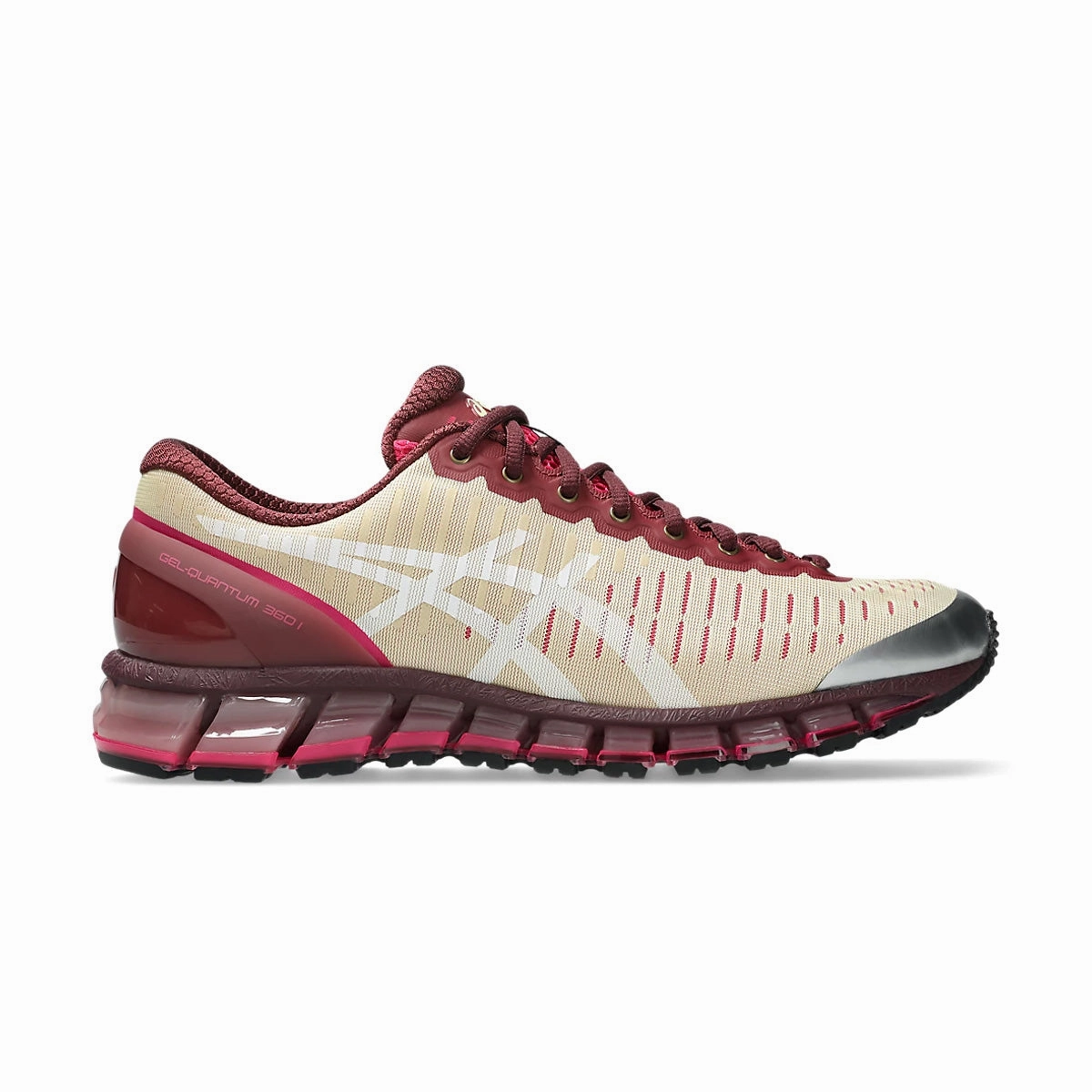   Above The Clouds GEL-Quantum 360 I 'Soft Yellow Brisket Red' Asics Evoride Running Shoes