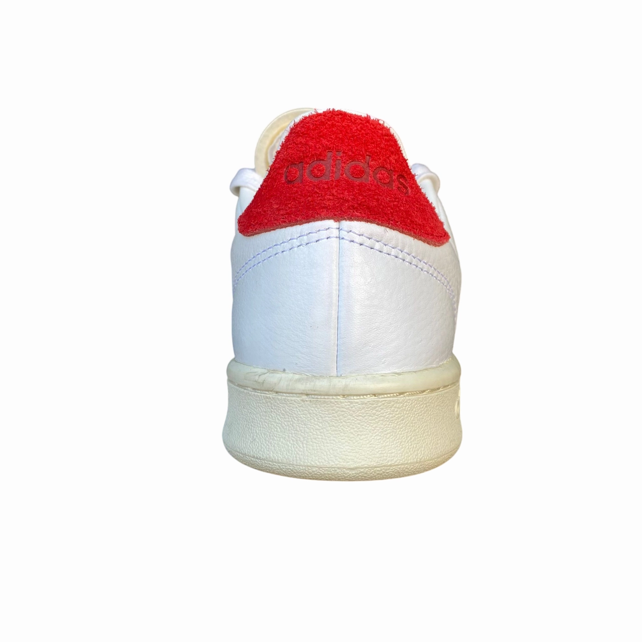 Adidas scarpa sneaker da uomo Advantage EG3773 bianco-rosso