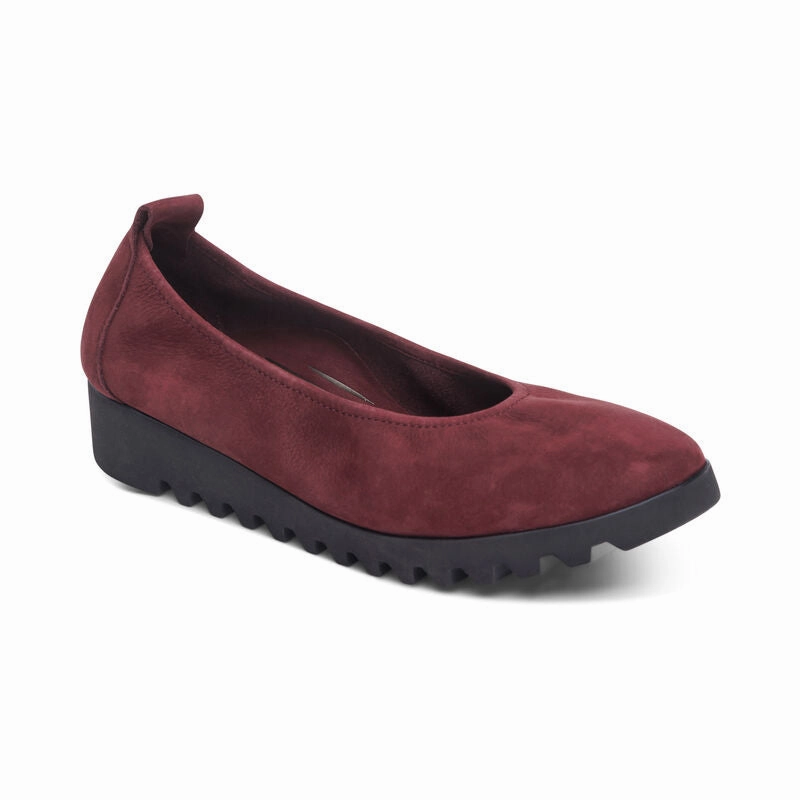  Aetrex Brianna Burgundy BW109