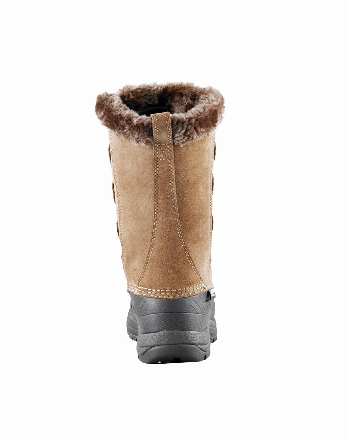 Spiked Hiking Shoes 'Baffin' Women's 11" Chloe Insulated WP Boot - Taupe