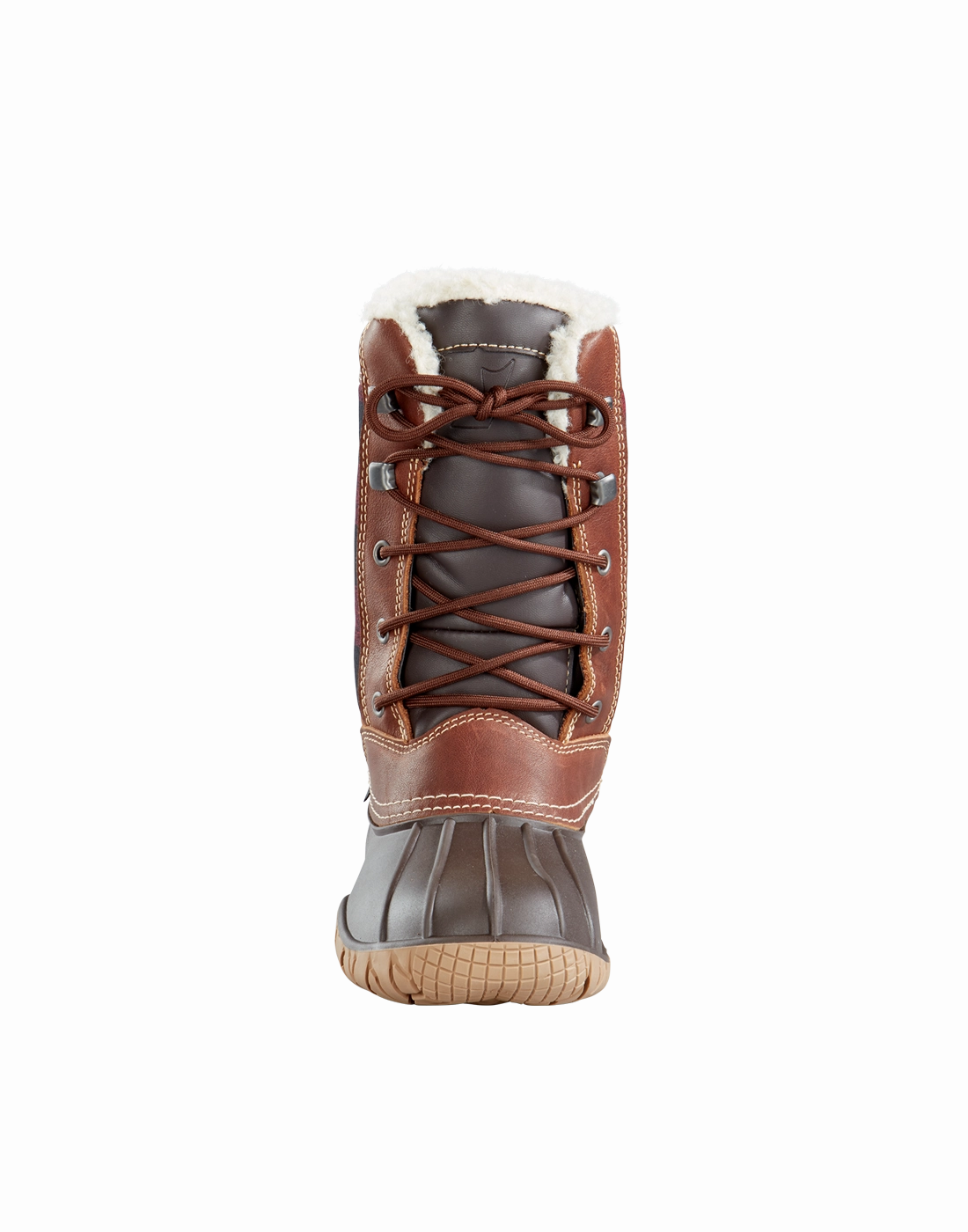 Hiking Shoes That Don't Hurt Toes 'Baffin' Women's Jasper Insulated WP Boot - Red / Black Plaid