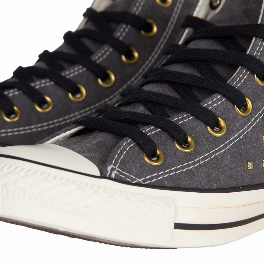 Converse sneakers da donna con borchie Chuckl Taylor Collar Studs 540366C black