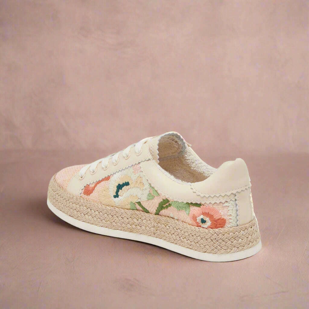 DOLCE VITA - Azalia - Pink Floral Raffia