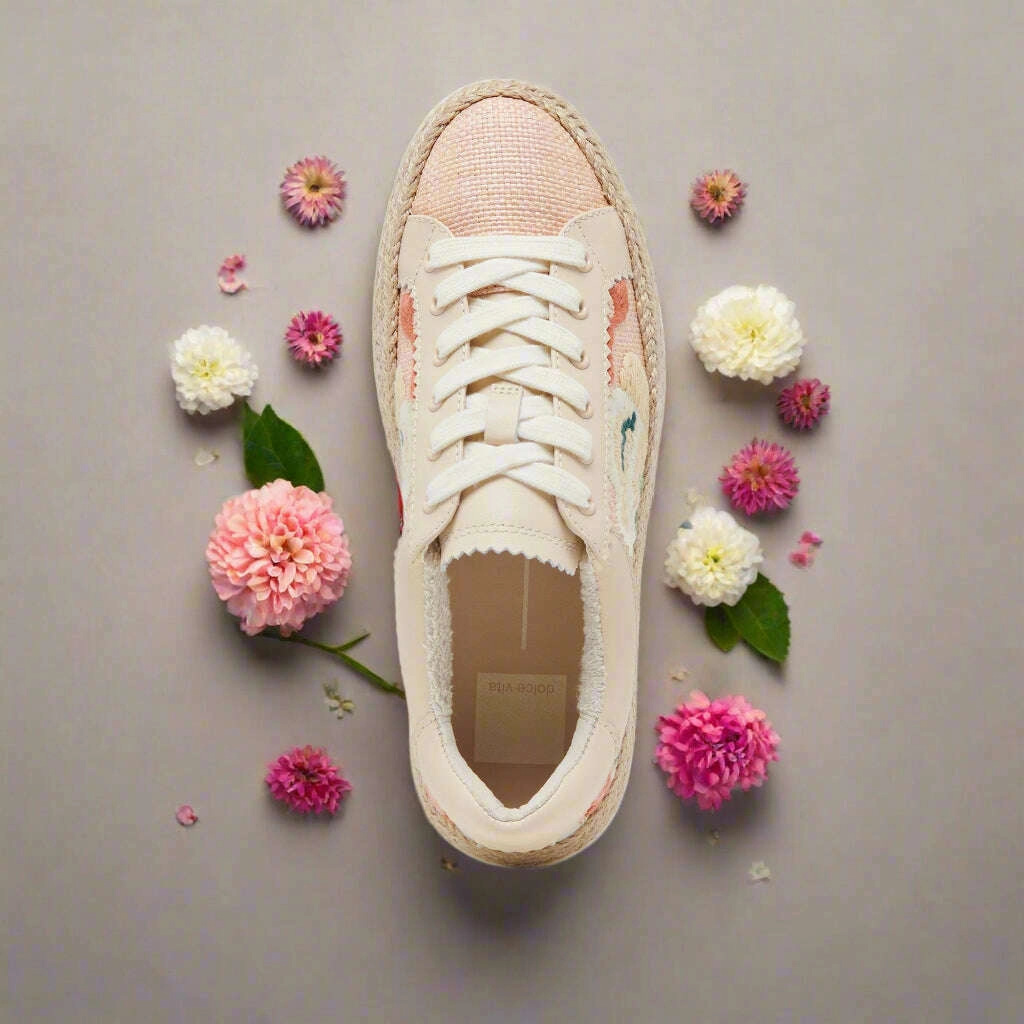 DOLCE VITA - Azalia - Pink Floral Raffia