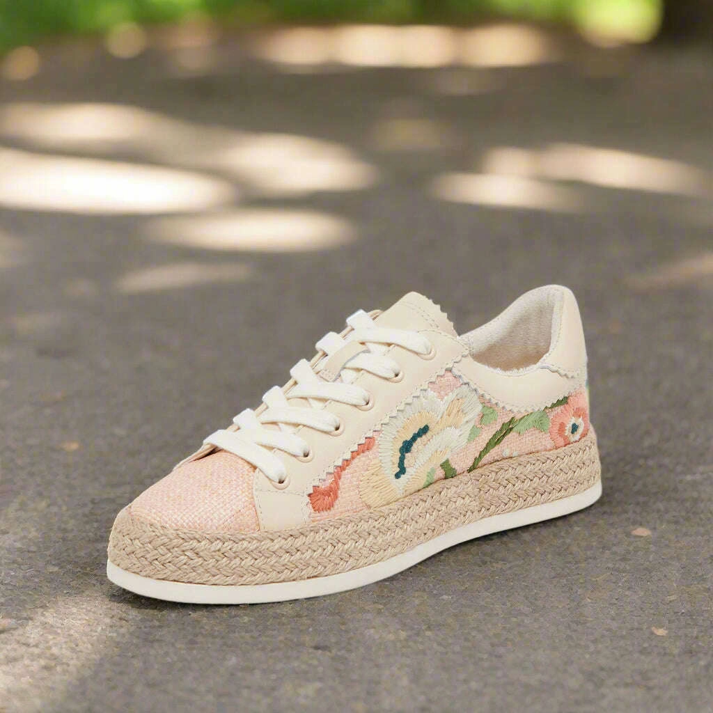  DOLCE VITA - Azalia - Pink Floral Raffia