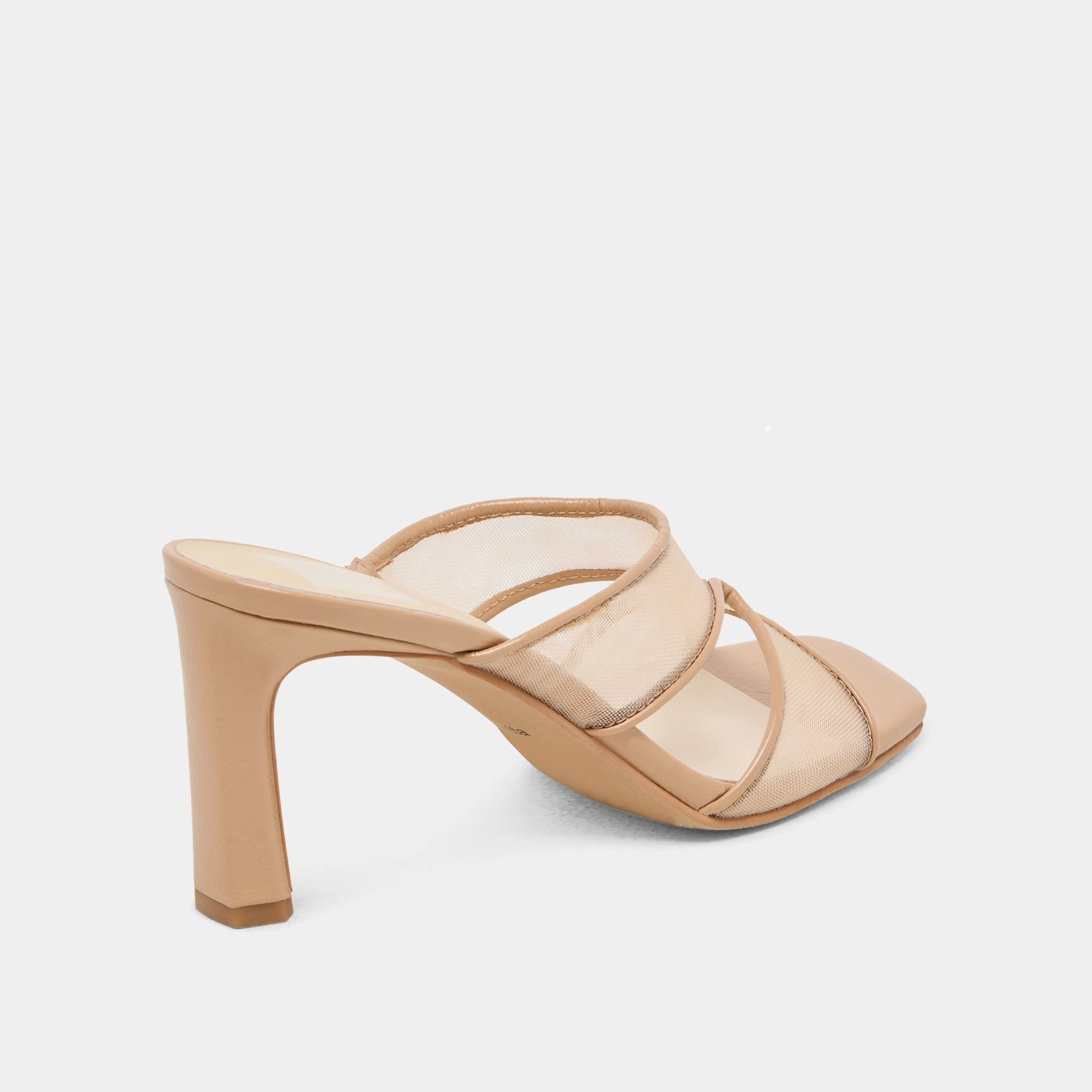 GITEL HEELS LIGHT TAN MESH