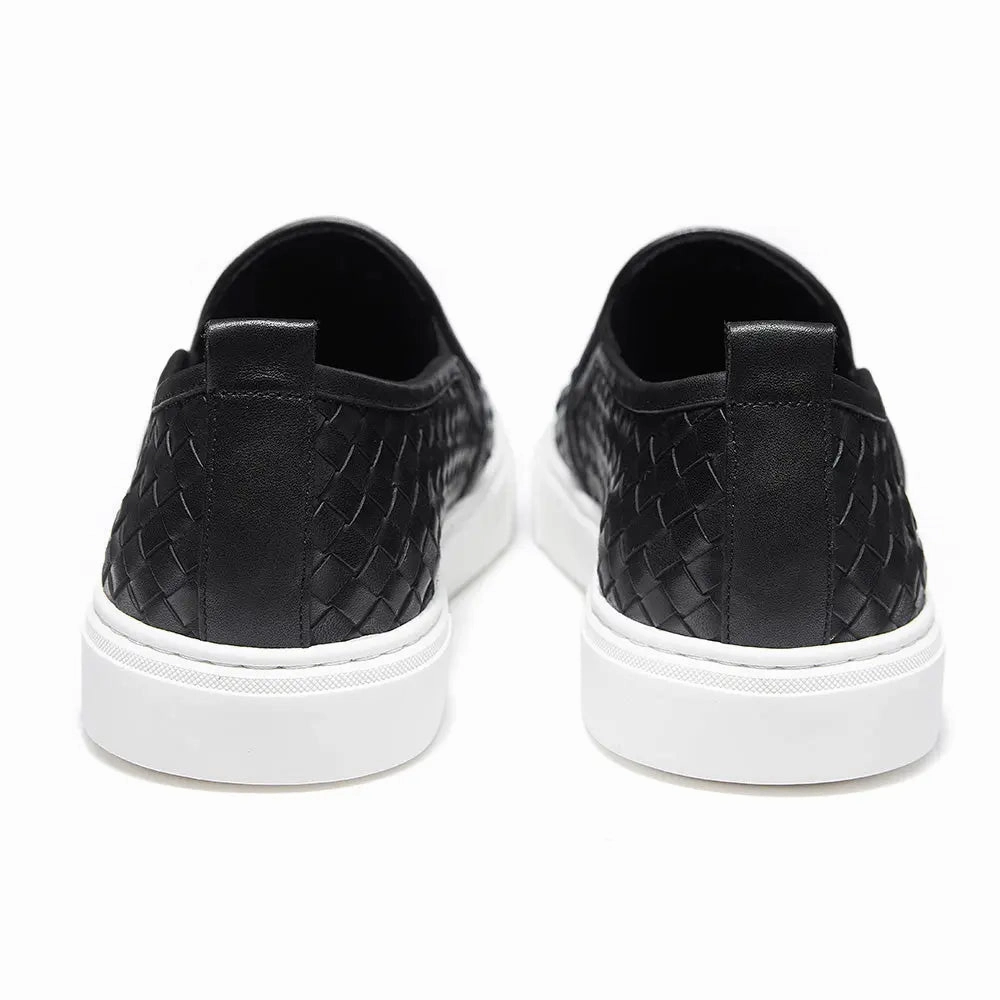 Hand-Woven Casual Dress Sneakers