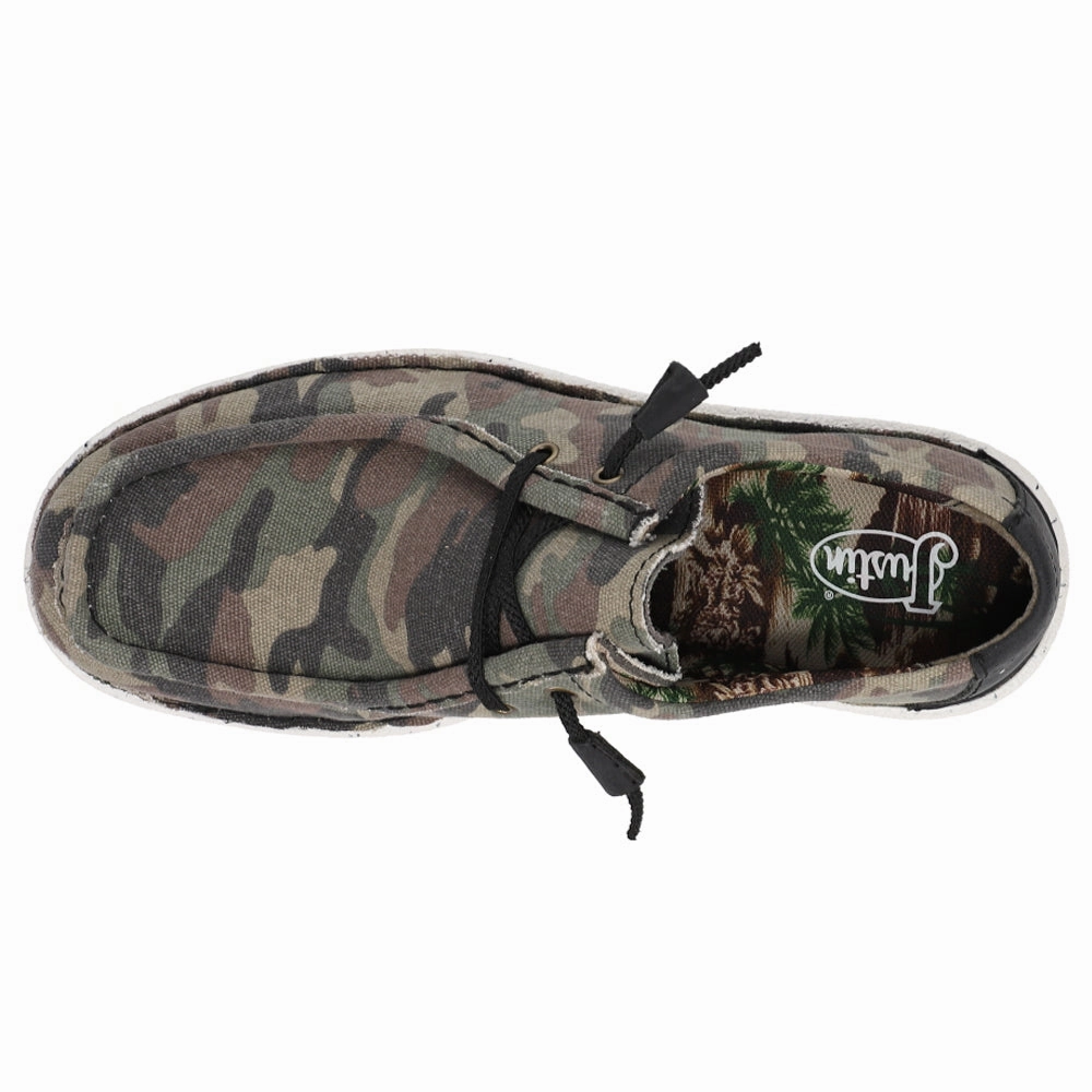 Hazer Camo Moc Toe Slip On Shoes
