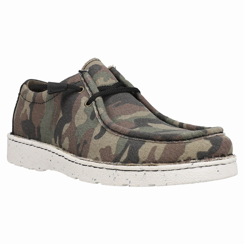 Hazer Camo Moc Toe Slip On Shoes