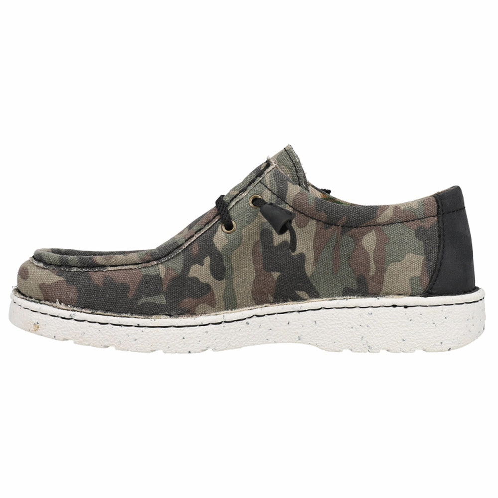 Hazer Camo Moc Toe Slip On Shoes