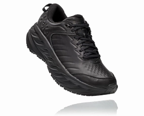Shoes In Osaka 'HOKA' Men's Bondi SR - Black / Black (Wide)