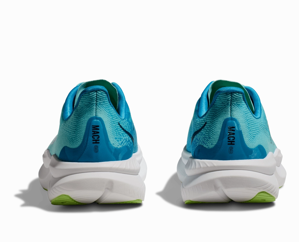 'HOKA' Women's Mach 6 - Cloudless / Waterpark Little Girl