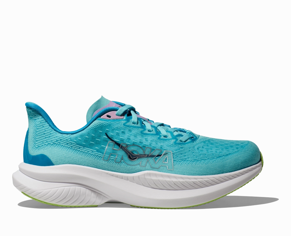 Shoes At Shoe Carnival 'HOKA' Women's Mach 6 - Cloudless / Waterpark