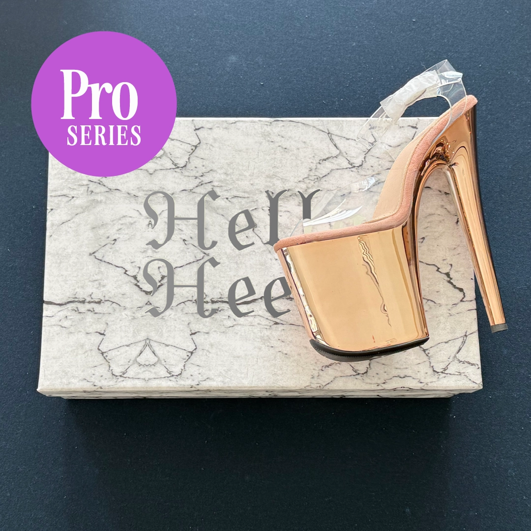  Invisible Heels Protector Pro Series for HELLA HEELS BRAND 8" Heels (W)
