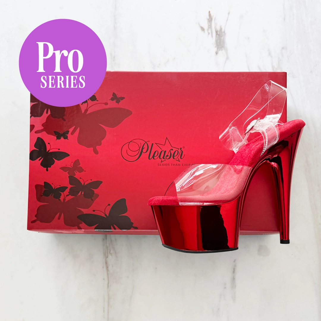  Invisible Heels Protector Pro Series for PLEASER BRAND  Adore Sandals