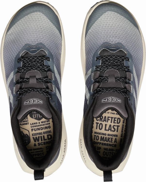 Hiking Shoes Netherlands 'Keen Outdoor' Men's 450 Dirt Hiking Shoe - Star White / Magnet