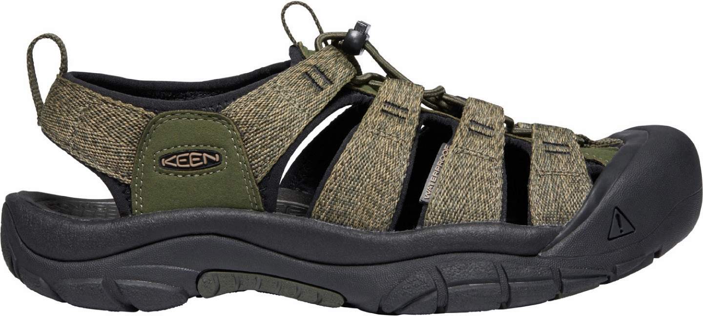 'Keen Outdoor' Men's Newport H2 Sandal - Forest Night / Black Canadian Hiking Shoes