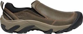 Best Hiking Shoes For Traction 'Keen Outdoor' Men's Targhee II Soho Slip On - Grey / Black