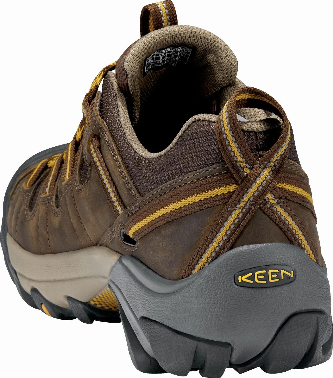 Hiking Shoes X Ultra 4 Mid 'Keen Outdoor' Men's Targhee II WP Hiker - Cascade Brown / Golden Yellow