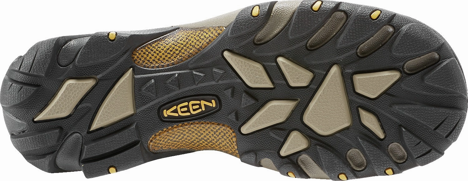 Big 5 Hiking Shoes 'Keen Outdoor' Men's Targhee II WP Hiker - Cascade Brown / Golden Yellow