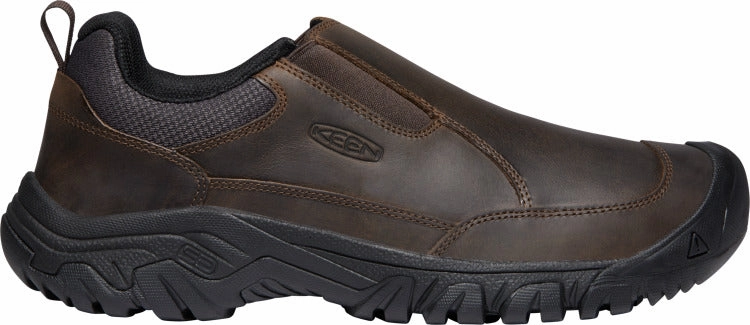 'Keen Outdoor' Men's Targhee III Slip On - Dark Earth / Mulch Wide Waterproof Hiking Shoes