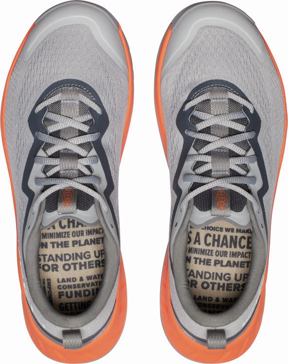 'Keen Outdoor' Men's Versacore Speed - Alloy / Scarlet Ibis Indoor Climbing Shoes