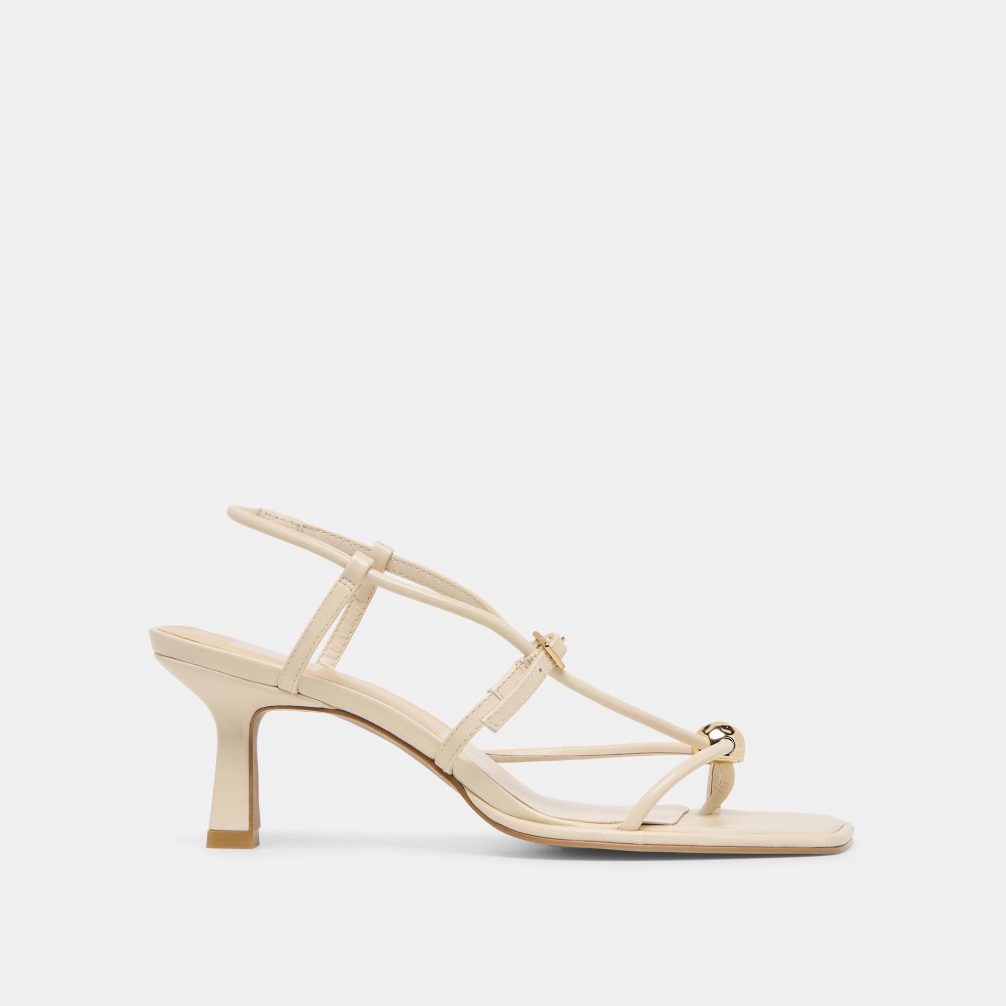  MYLEE HEELS CREME LEATHER