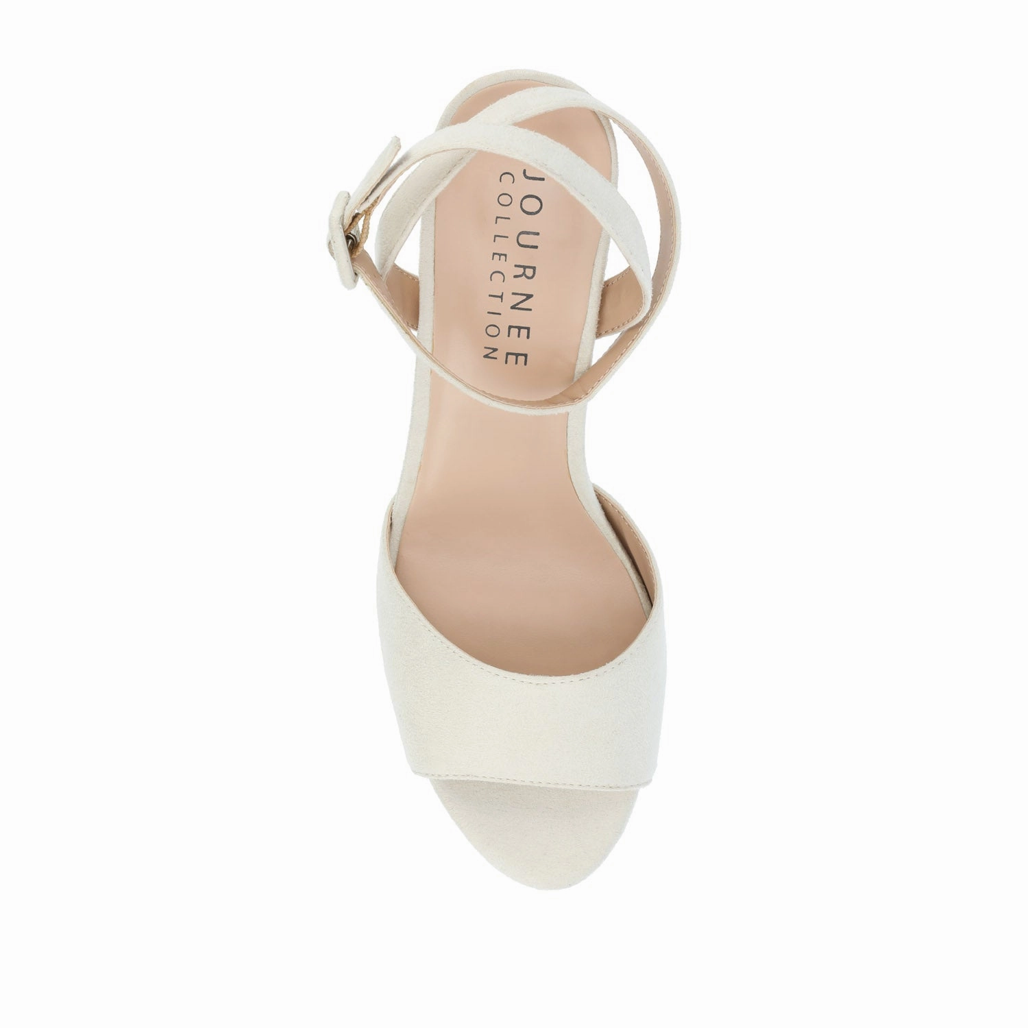 NAIRRI VEGAN LEATHER STRAPPY HEELS IN WIDE