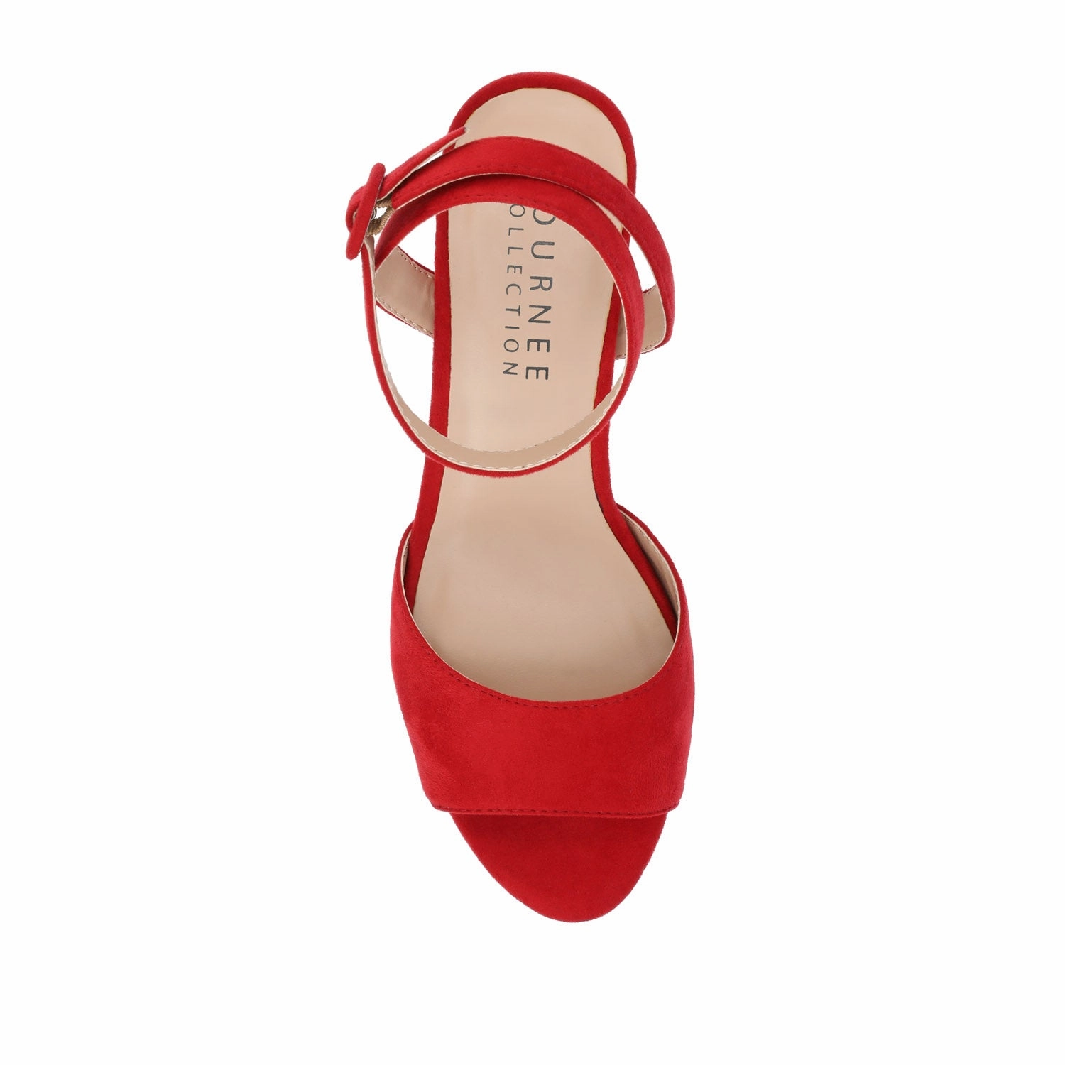 NAIRRI VEGAN LEATHER STRAPPY HEELS IN WIDE