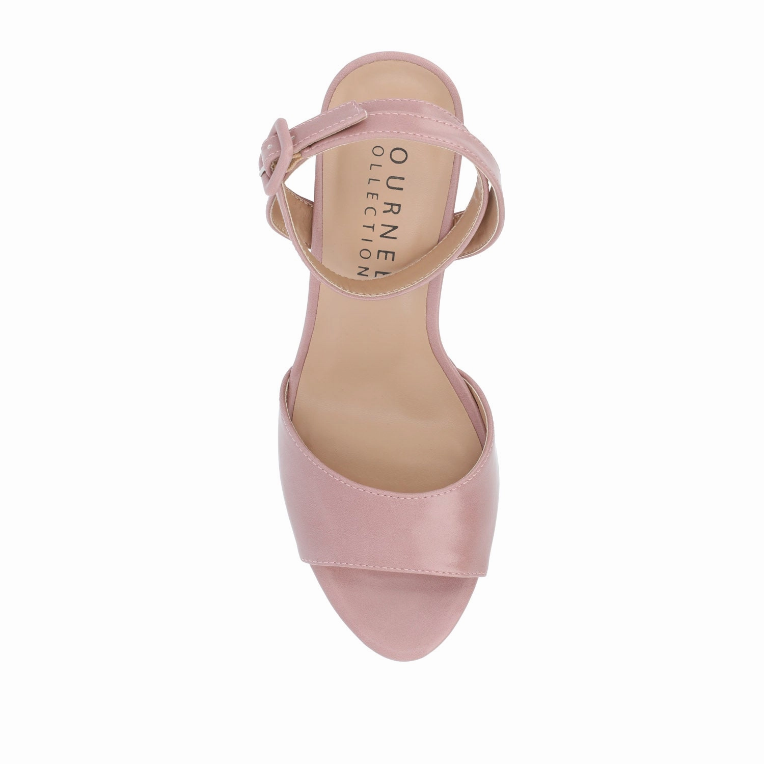 NAIRRI VEGAN LEATHER STRAPPY HEELS IN WIDE