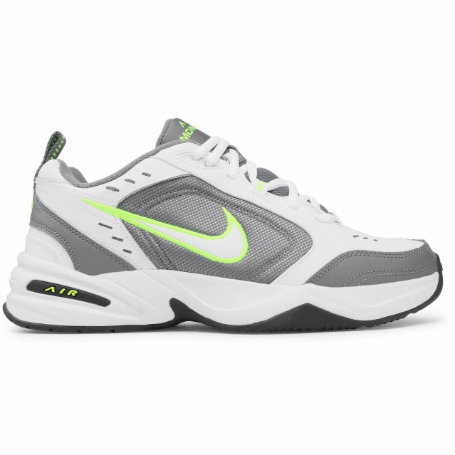  Nike scarpa da training da uomo Air Monarch IV 415445 100 white-cool grey