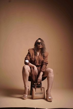 Nude Satin Open Toe Pumps  4 to 4.5 Inch Heel & Platform | Customisable 