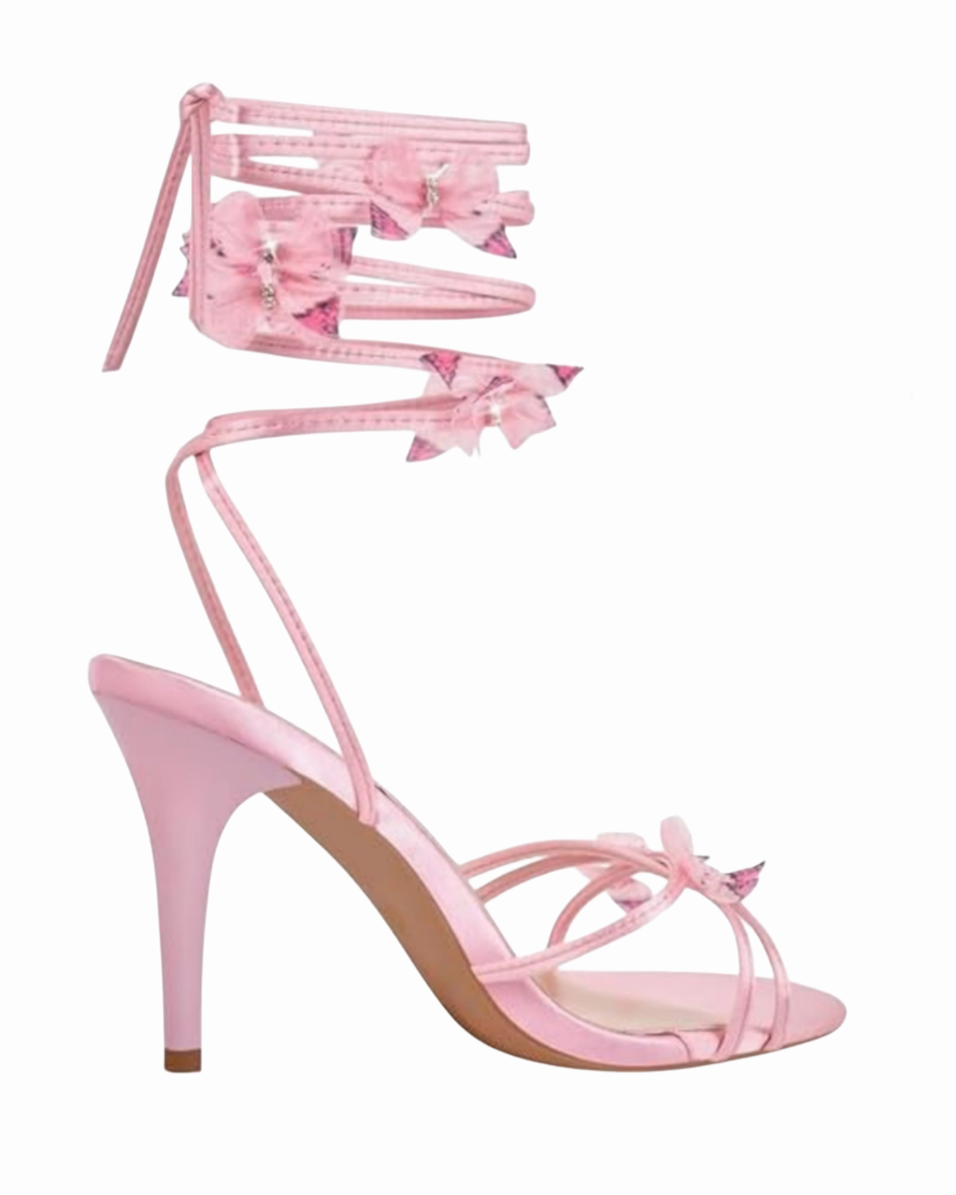 Psyche's Wings- Butterfly tie up Heels