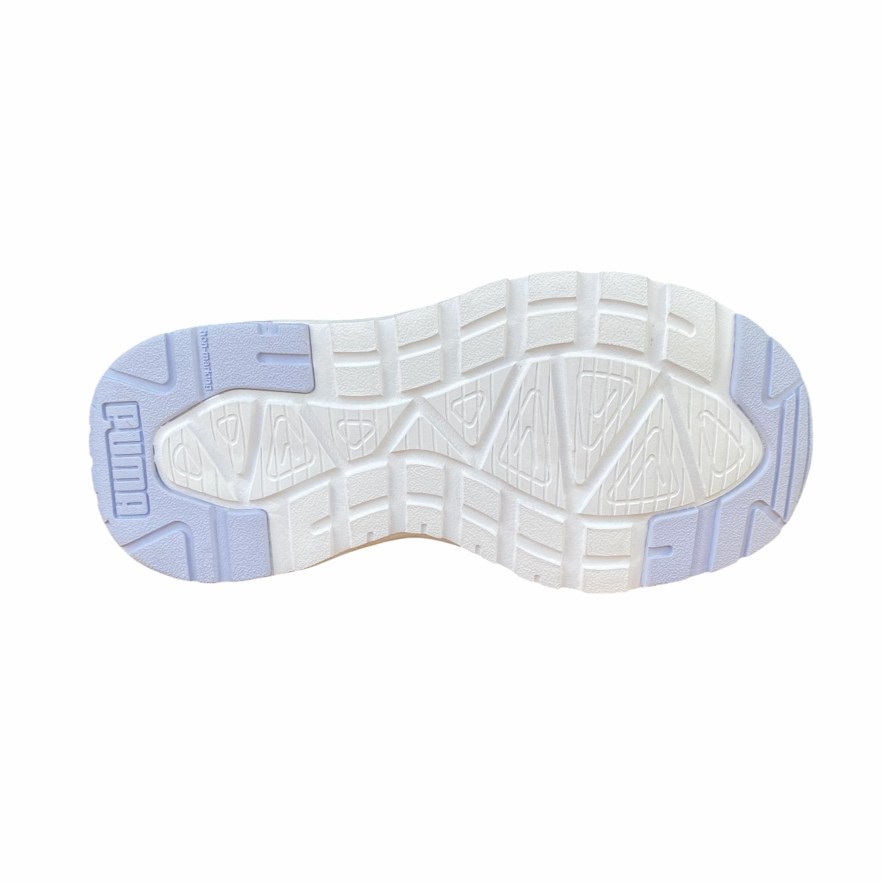 Puma scarpa sneakers da ragazza Trinity Lite Blurry 402266-01 bianco-malva