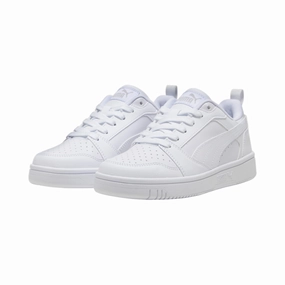  Puma scarpa sneakers da ragazzi Rebound v6 393833-03 bianco