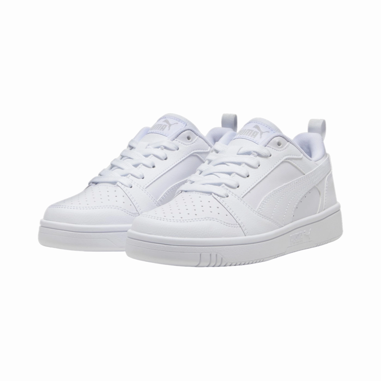  Puma scarpa sneakers da ragazzi Rebound v6 393833-03 bianco
