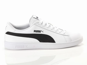 Puma scarpa sneakers da uomo Smash v2 365215 01 bianco 