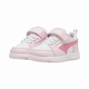  Puma scarpa Sneakers Rebound v6 Lo 397420-08 bianco-rosa