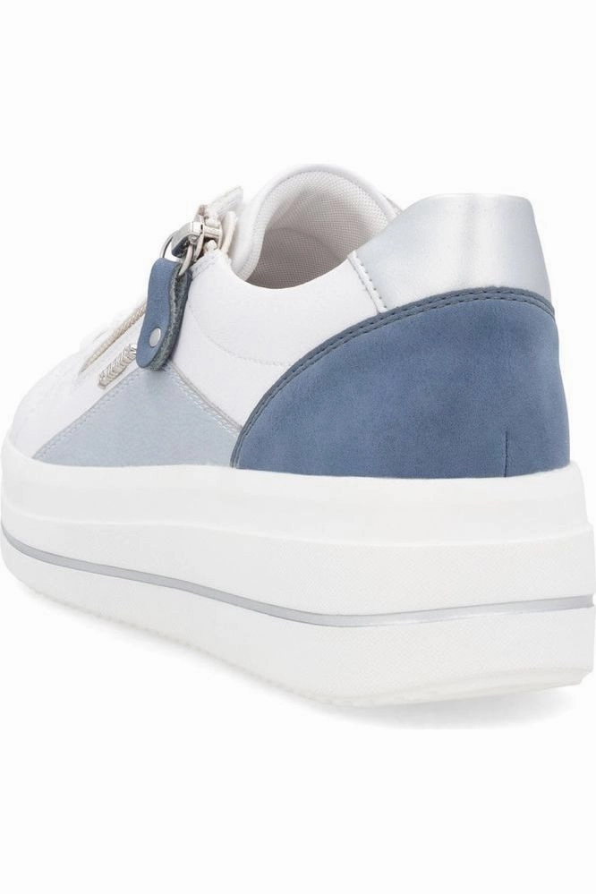 Remonte Ladies trainer D1C01-84 in White Combi