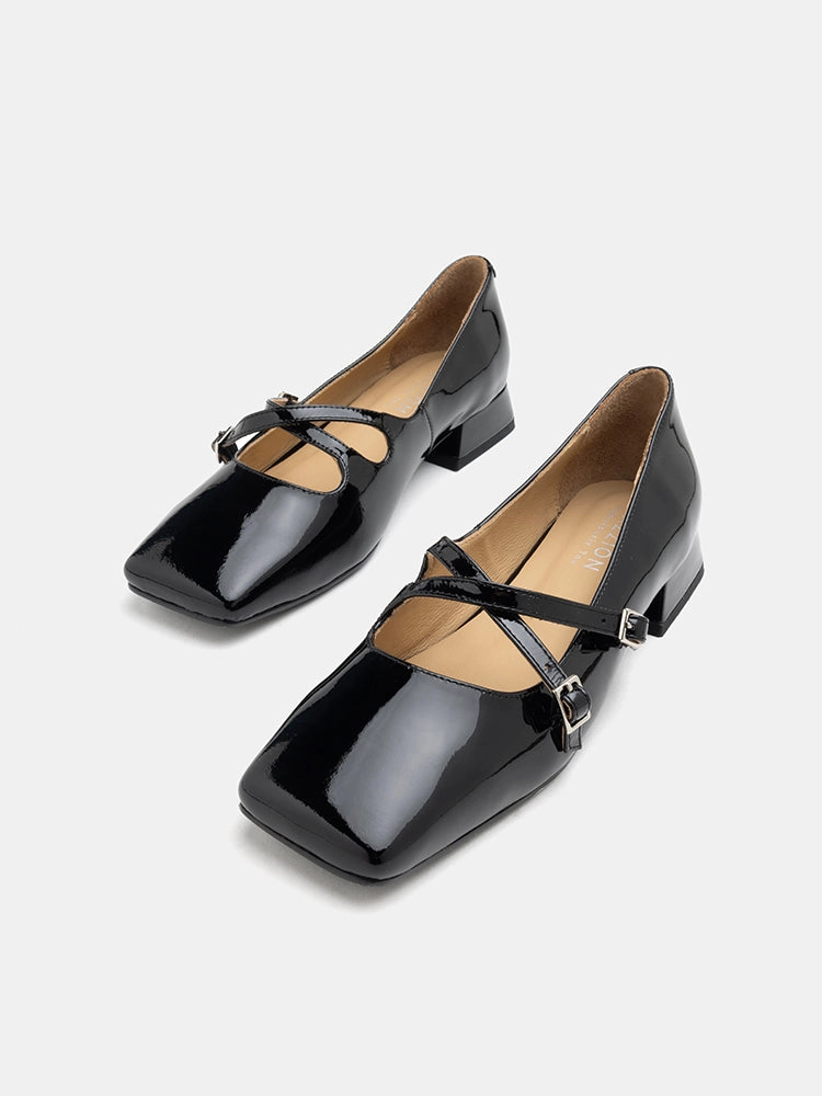 [SALE]Cressida Square Toe Heels