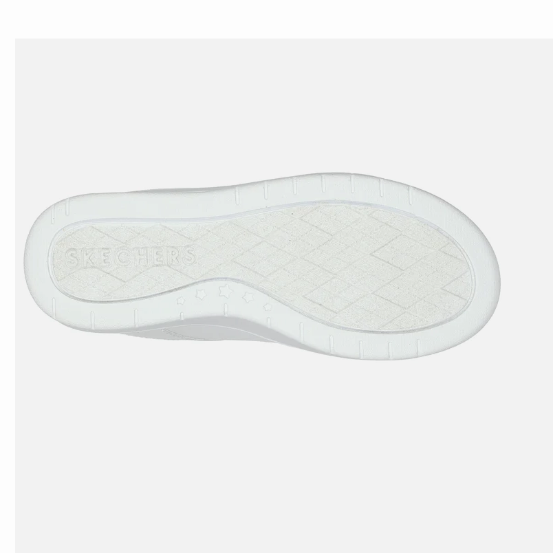 Skechers scarpa sneakers da ragazza Court High Color Zone 310197L/WHT bianco