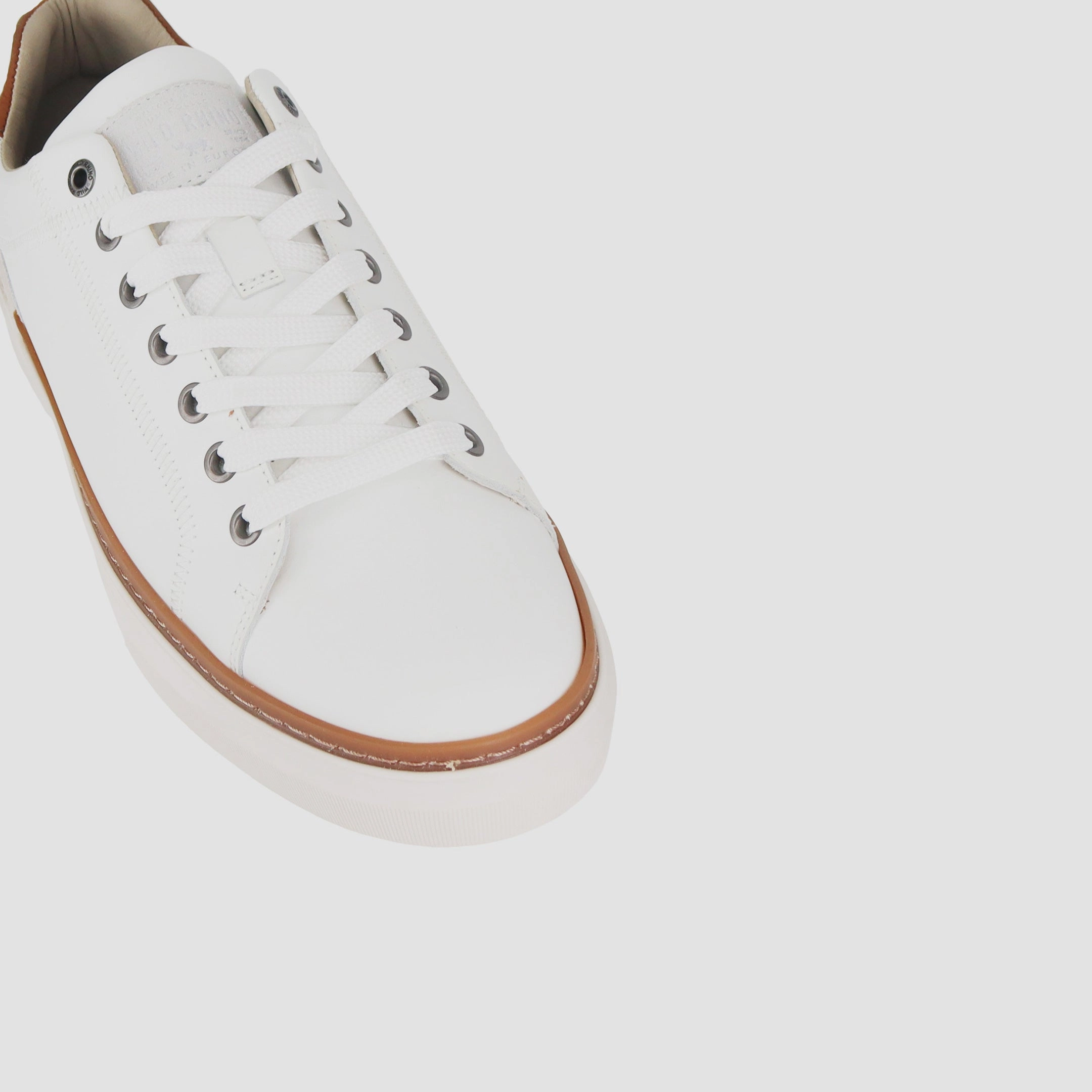 Times Casual Shoes White Polished