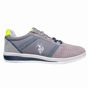 US Polo Assn. scarpa sneakers da uomo Tommy FLOYD4045S8 grigio 