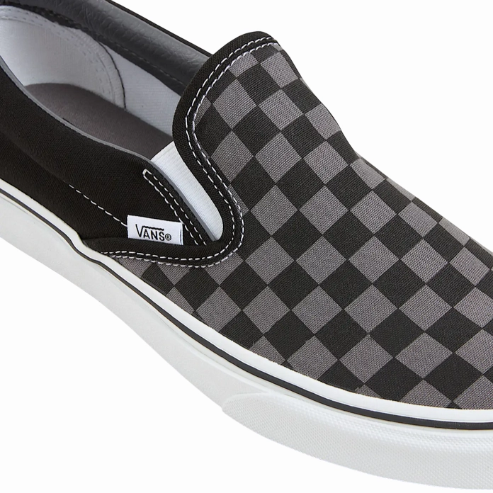 Vans Classic Slip-On Unisex Tela VN000EYEBPJ | Sneakers grigia a scacchi nera