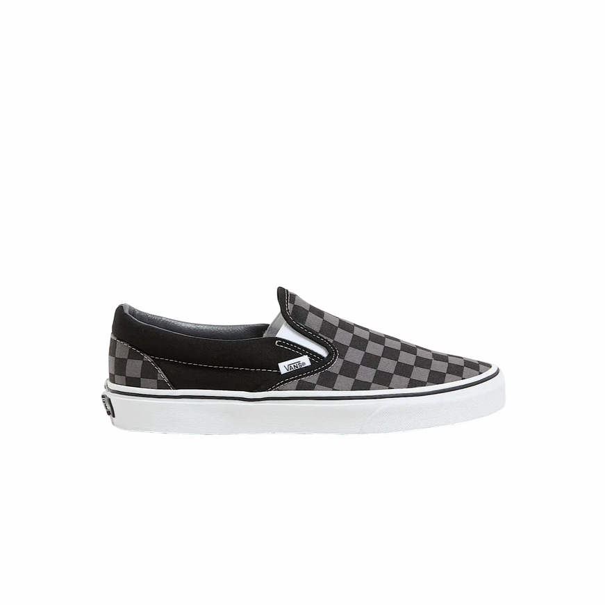Vans Classic Slip-On Unisex Tela VN000EYEBPJ | Sneakers grigia a scacchi nera