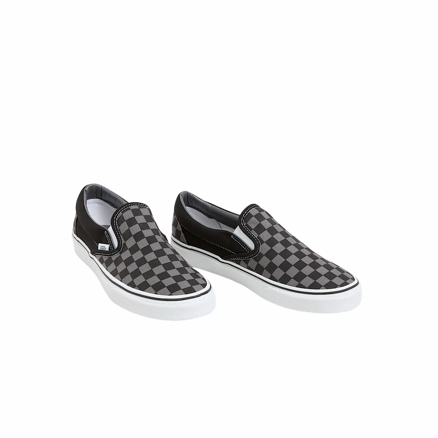 Vans Classic Slip-On Unisex Tela VN000EYEBPJ | Sneakers grigia a scacchi nera